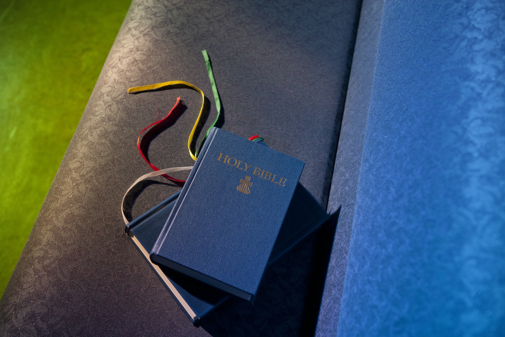 Bibles On Church Pews